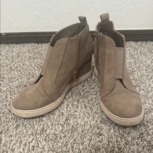 a new day Tan Wedge Shoes